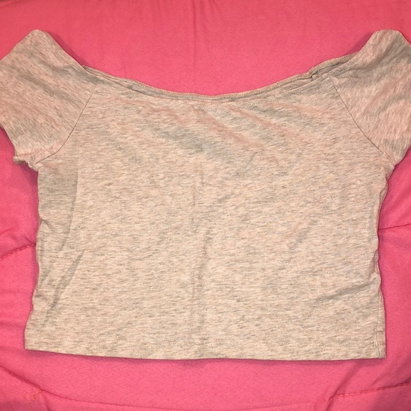 Brandy Melville Tops - Beige Crop Top